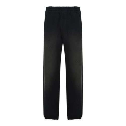 Dark Grey Cotton Jogging Pants