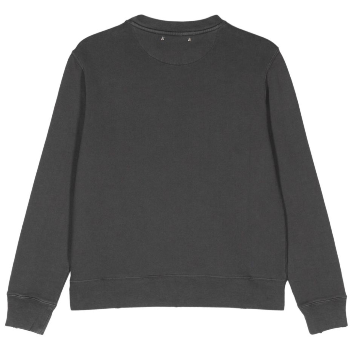 Anthracite Grey Sweatshirt With Crystals