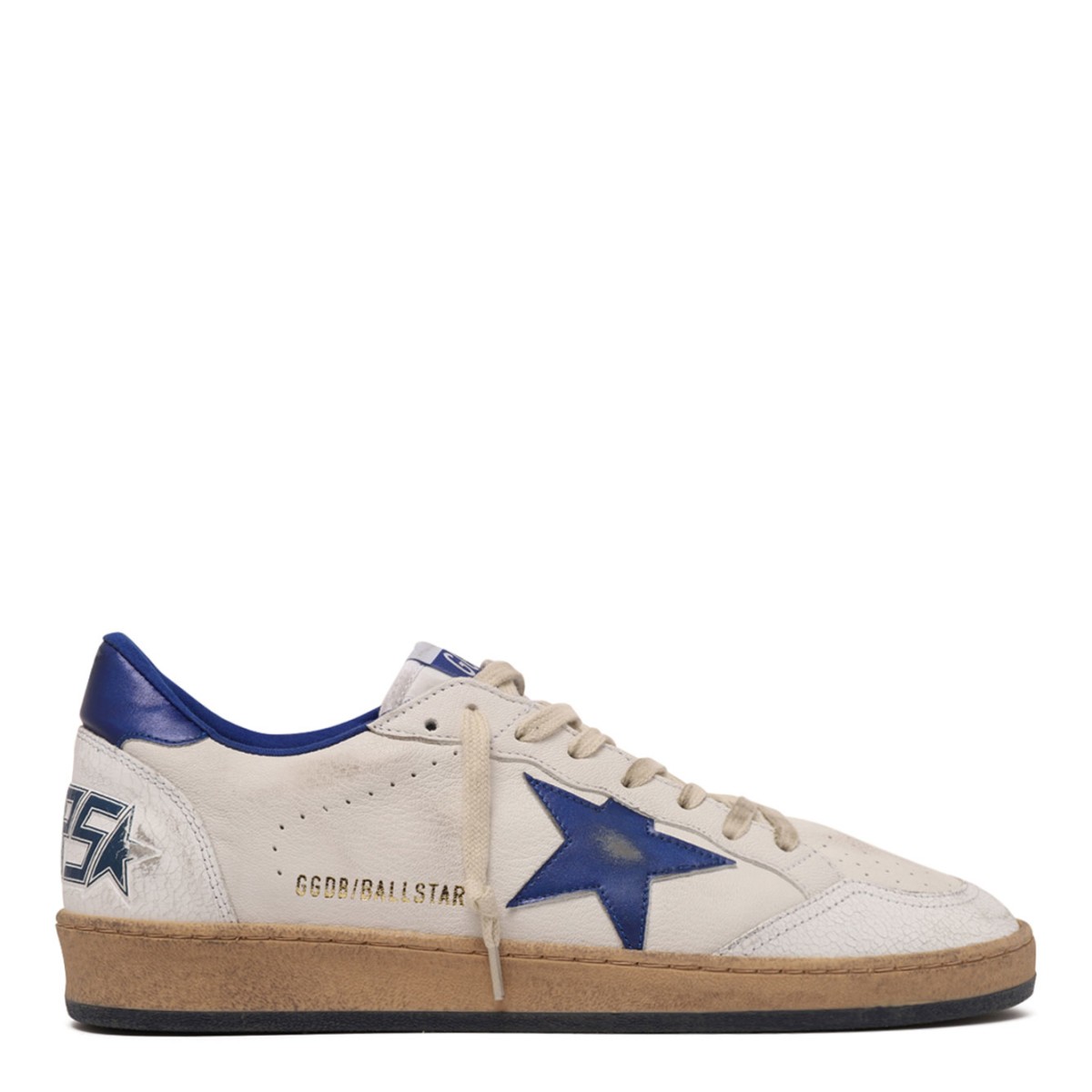 Blue and White Ball Star Sneakers