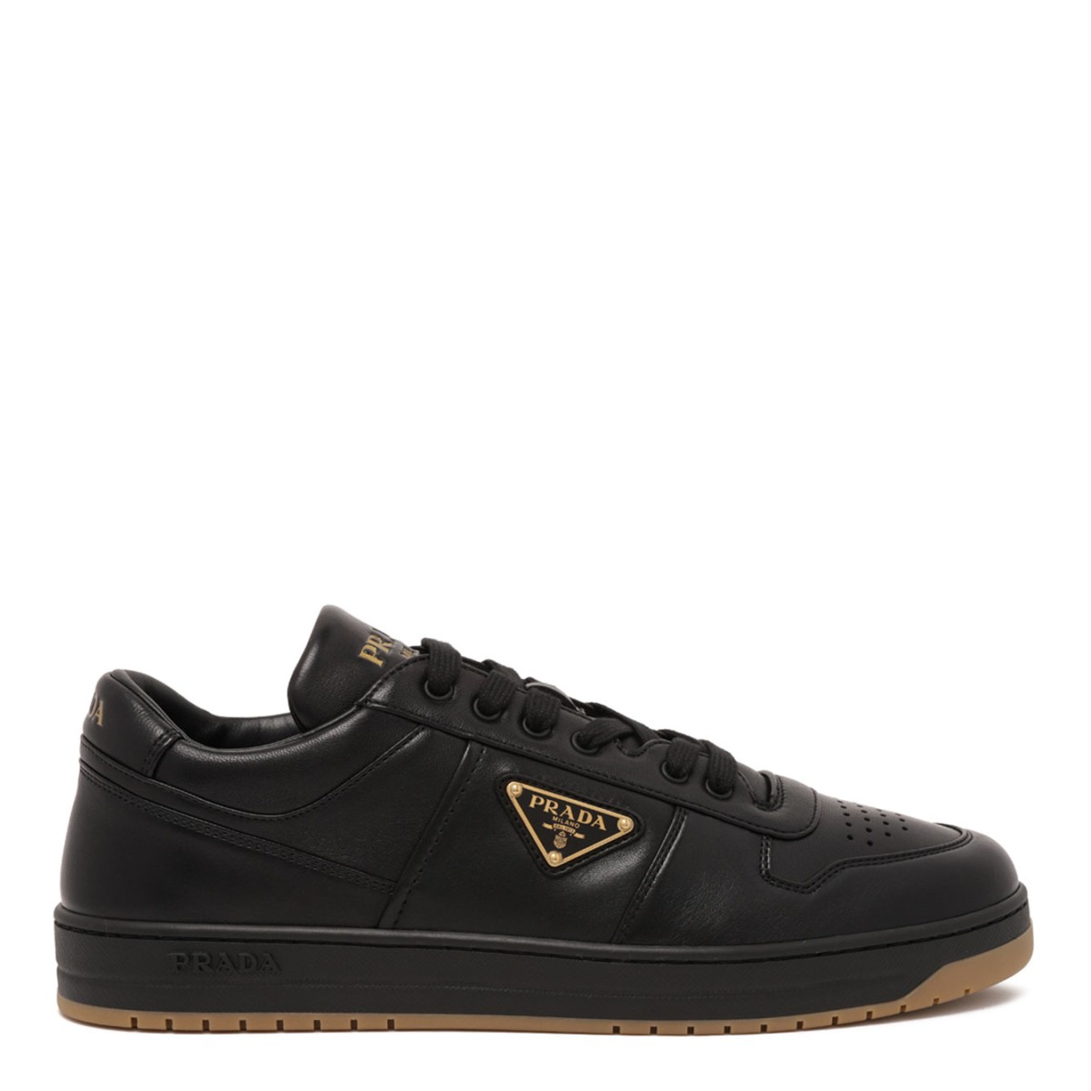 Black Downtown Nappa Sneakers
