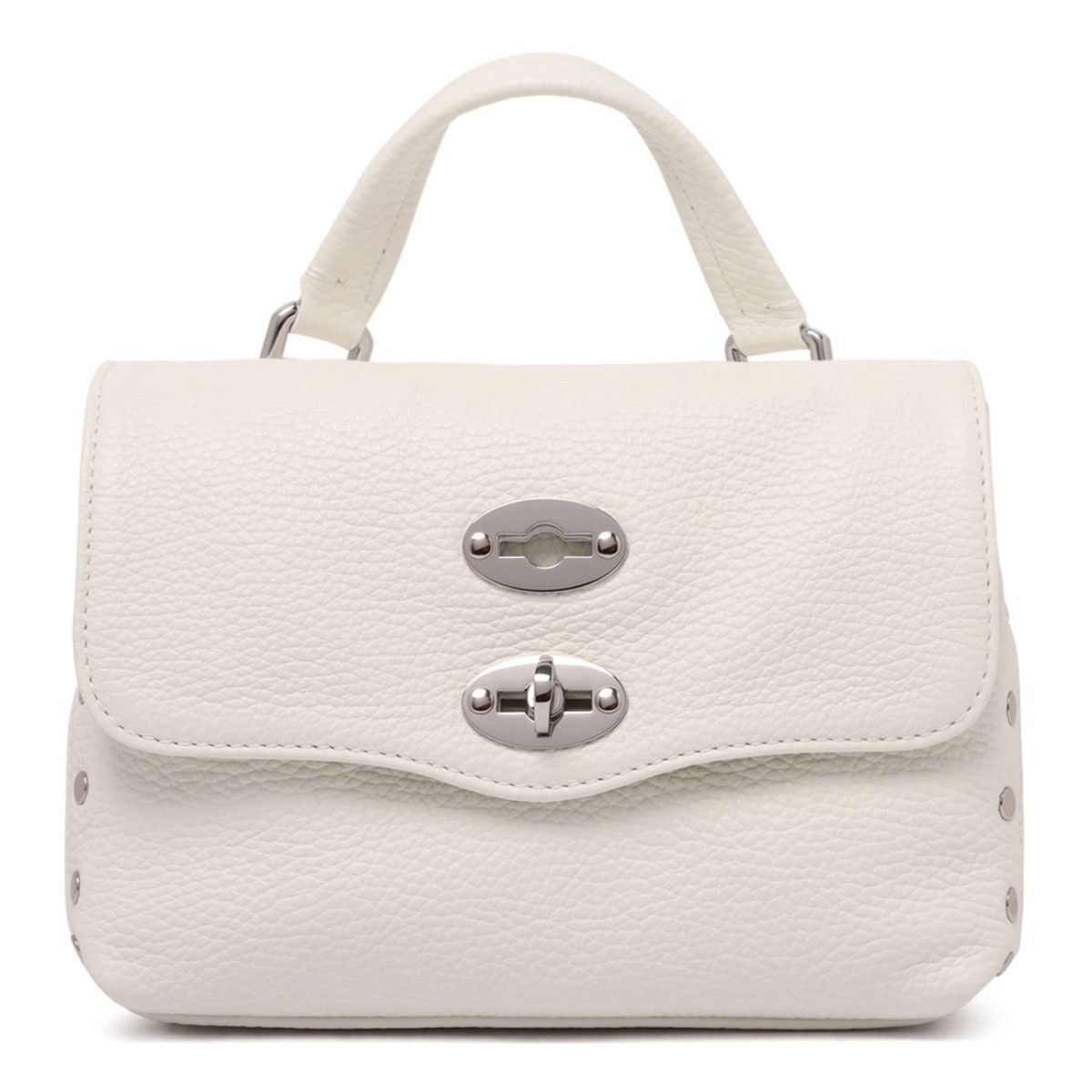 Milky White Postina Baby Bag