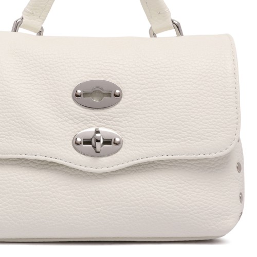 Milky White Postina Baby Bag