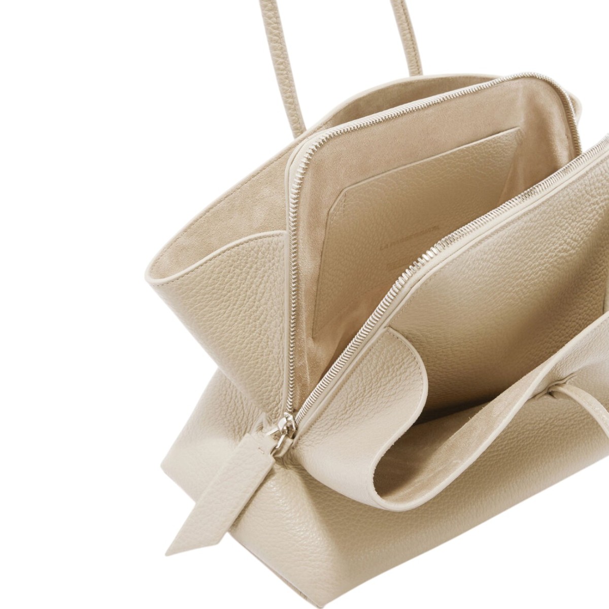 Sand Top handle ''La Passeggiata Medium'' Bag
