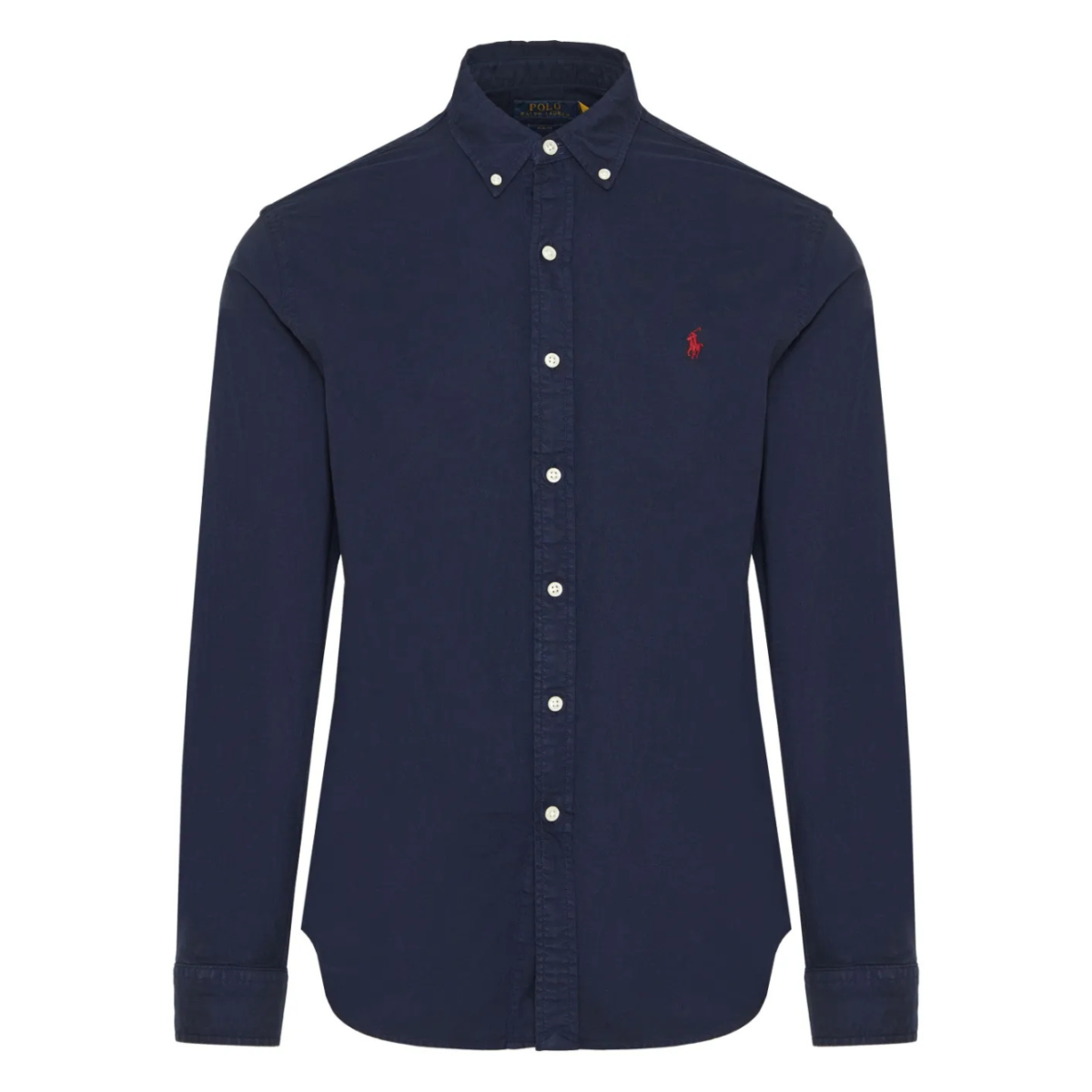 Navy Blue Cotton Shirt
