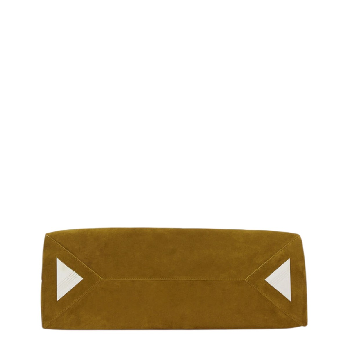 Khaki Top Handle ''La Passeggiata Medium'' Bag