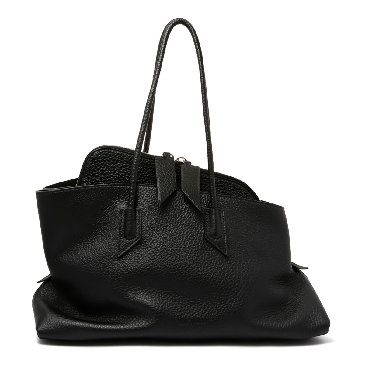 Black Top Handle ''La Passeggiata Medium'' Bag