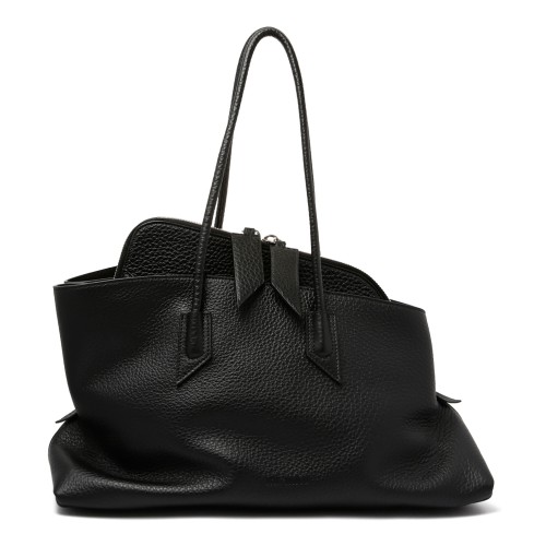 Black Top Handle ''La Passeggiata Medium'' Bag