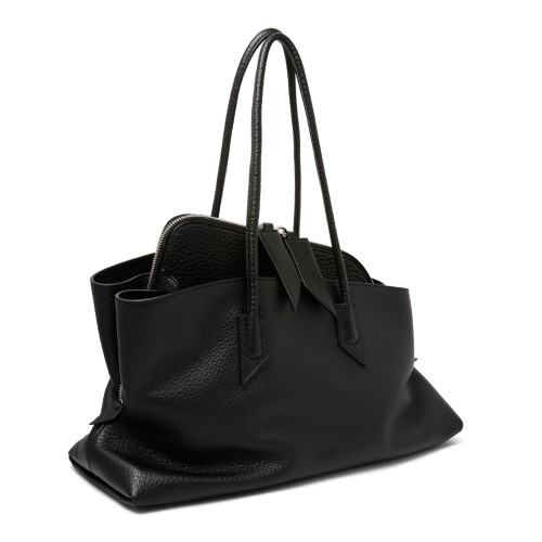 Black Top Handle ''La Passeggiata Medium'' Bag