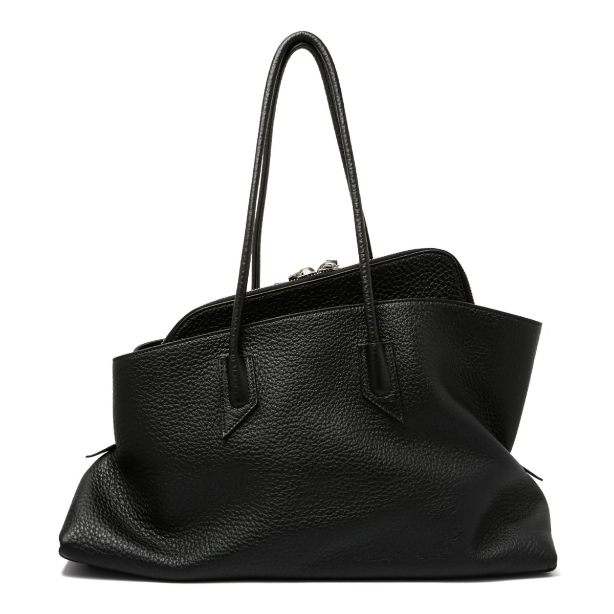 Black Top Handle ''La Passeggiata Medium'' Bag