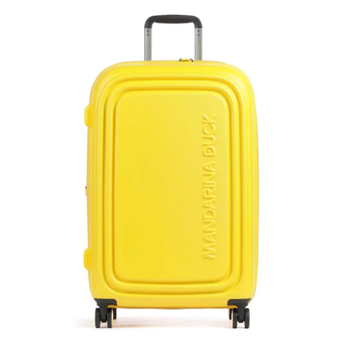 Yellow Logoduck Medium Expandable Trolley