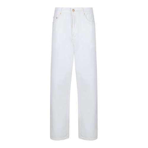 White Star Detail Jeans
