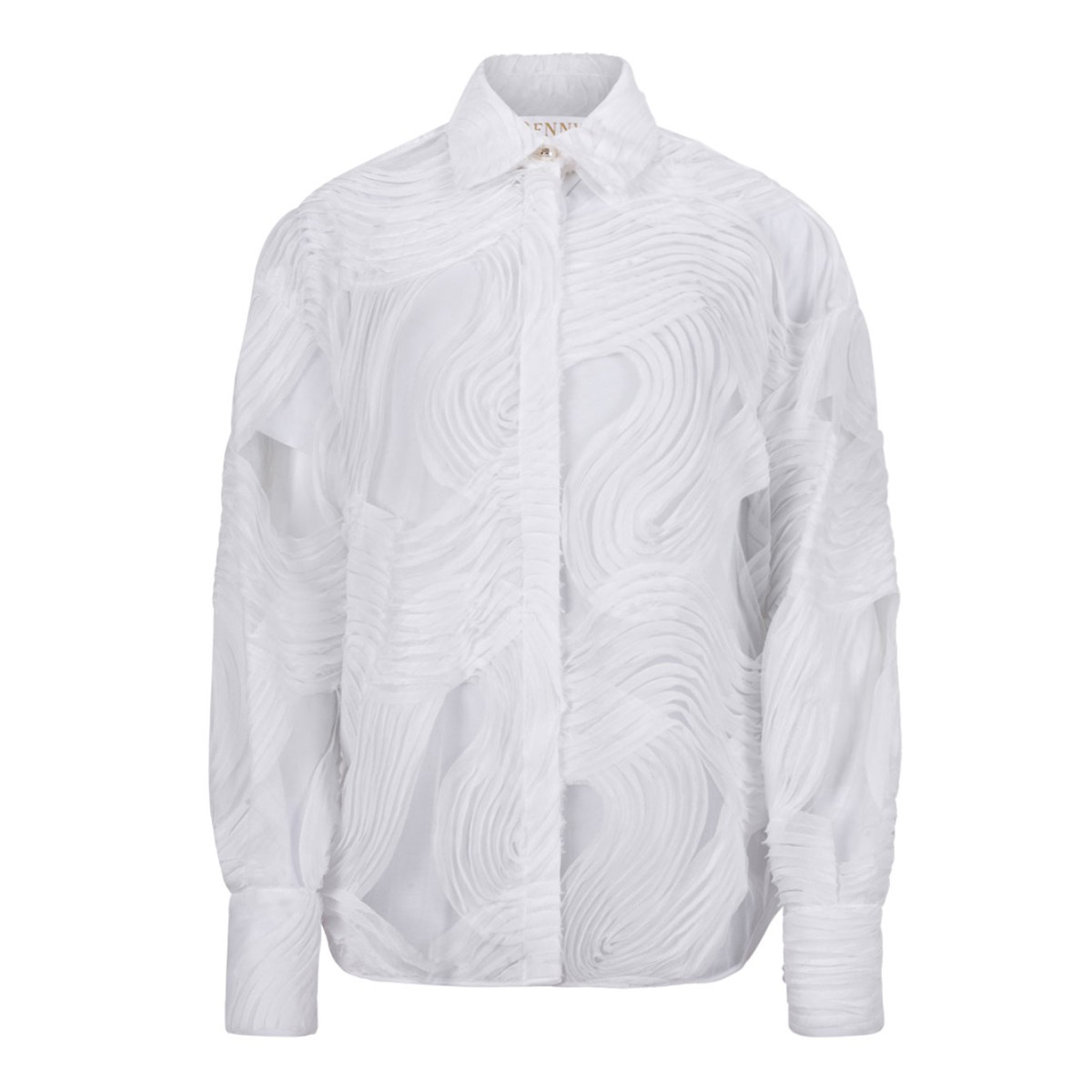 White Semi-Sheer Shirt