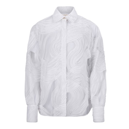 White Semi-Sheer Shirt