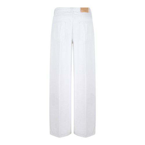 White Regular Fit Jeans 2