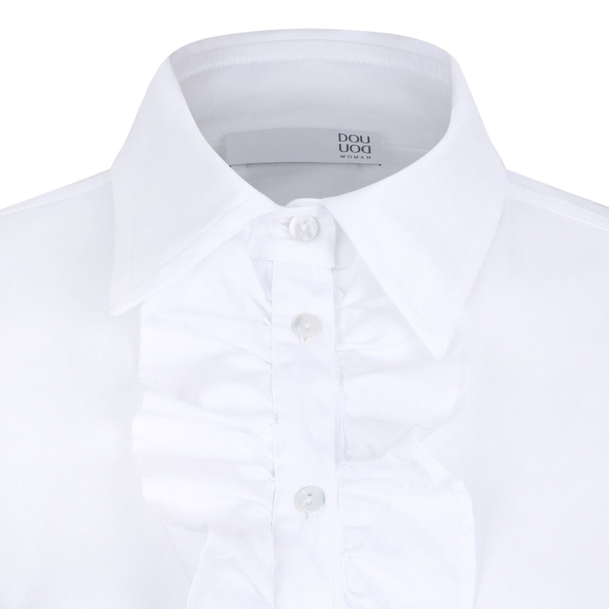 White Pleats Shirt