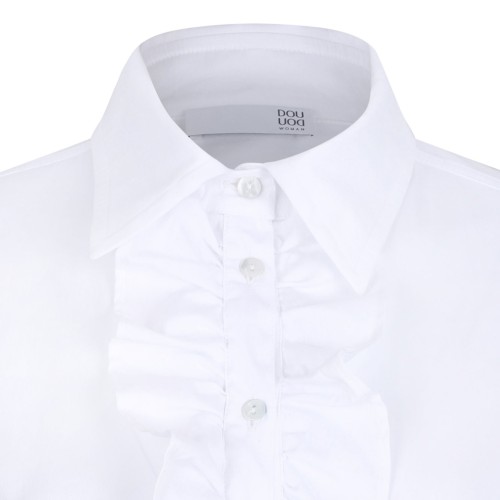 White Pleats Shirt
