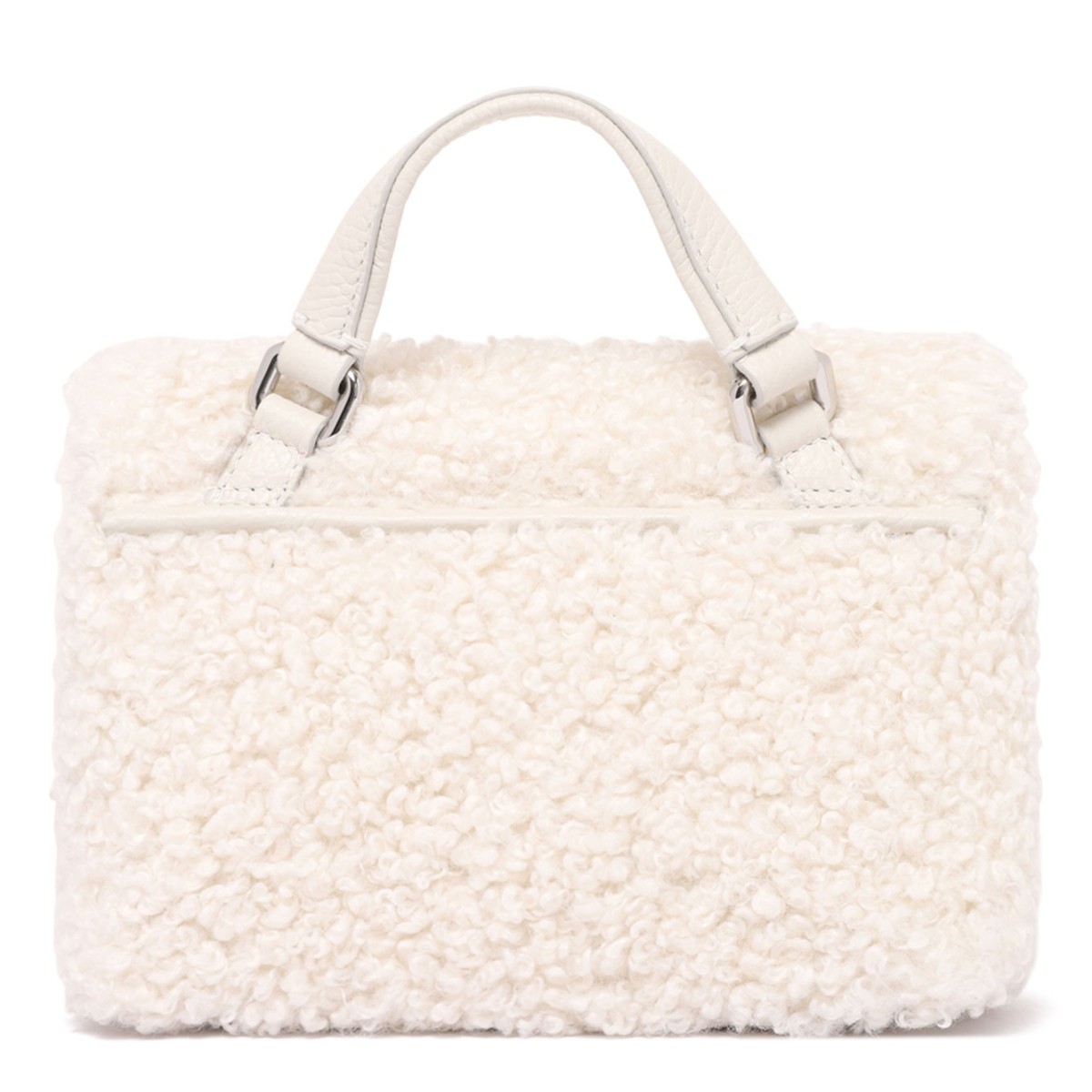 White Merinos Teddy Baby Postina Bag