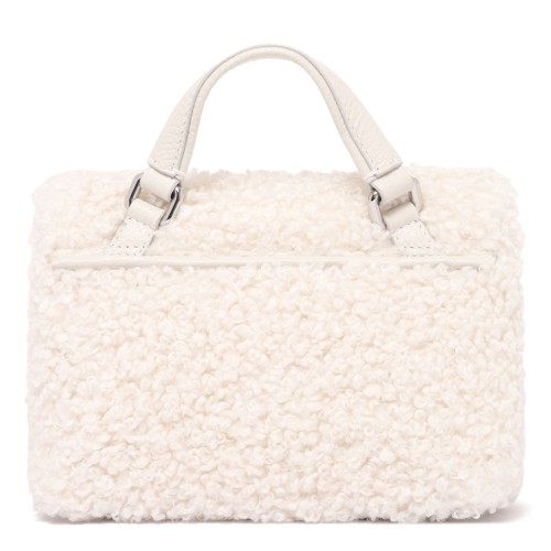 White Merinos Teddy Baby Postina Bag