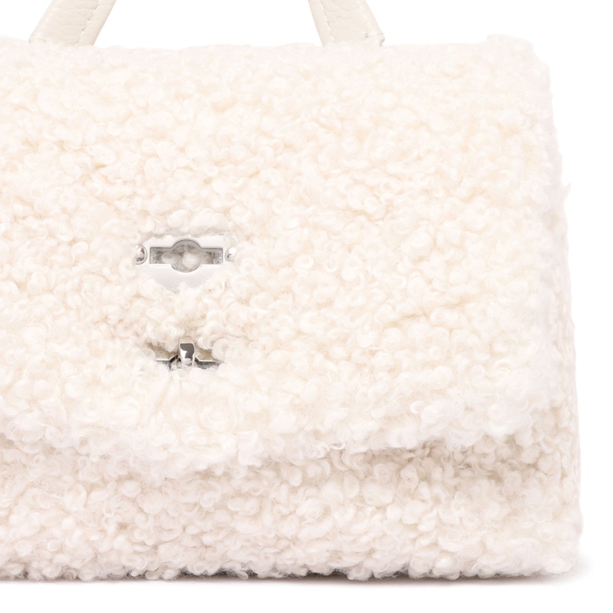 White Merinos Teddy Baby Postina Bag