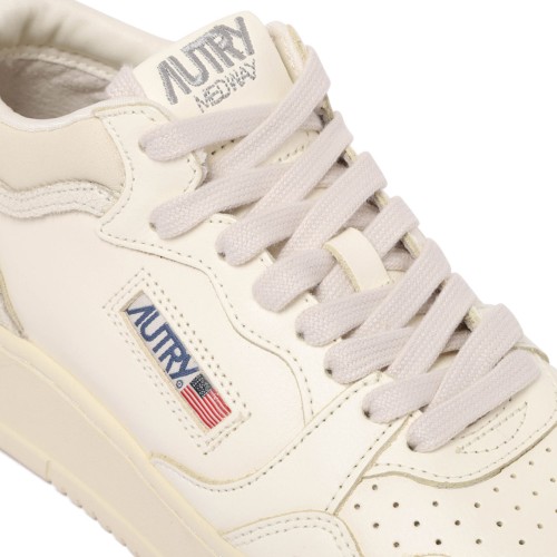 White Medalist Low Sneakers