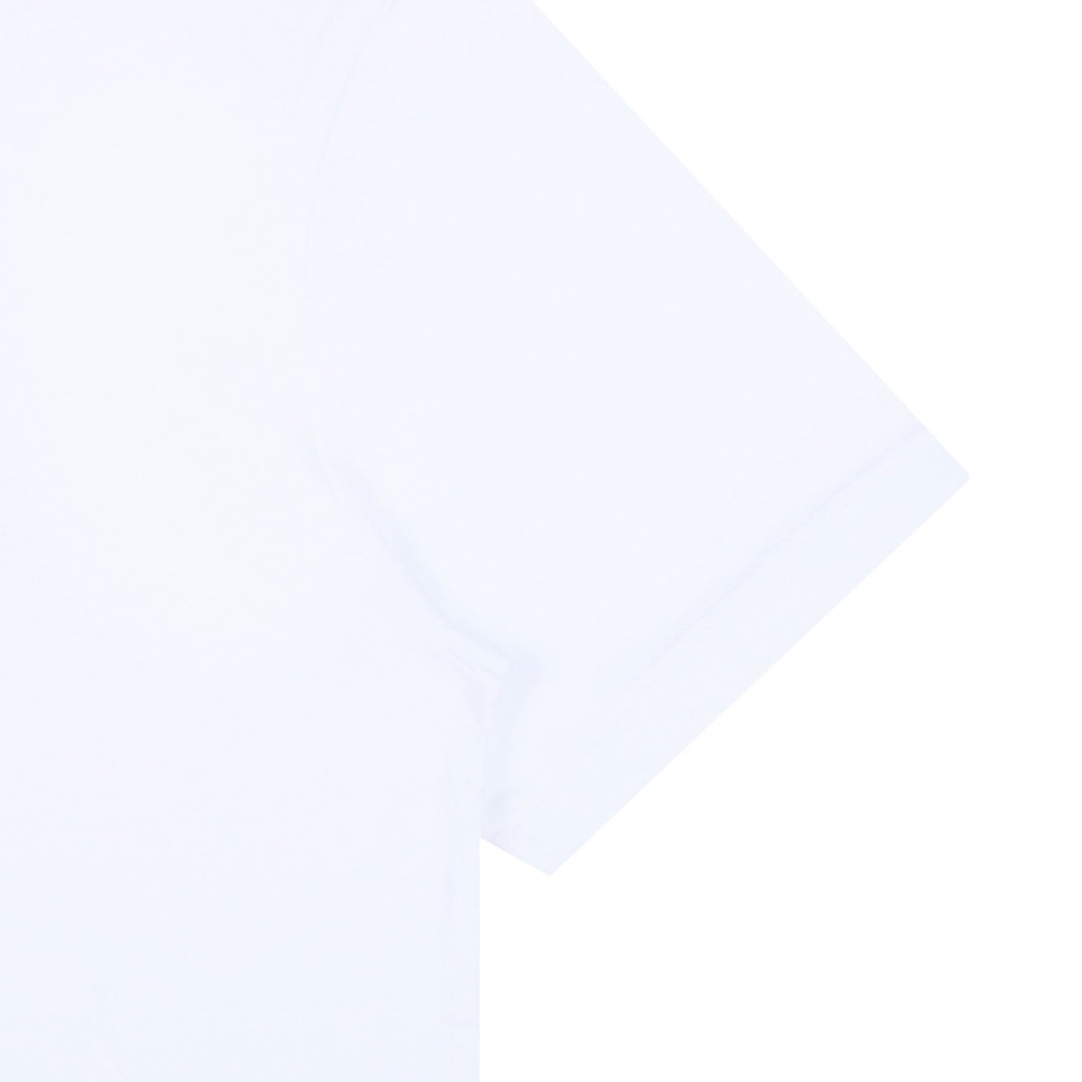 White Logo Print T-Shirt