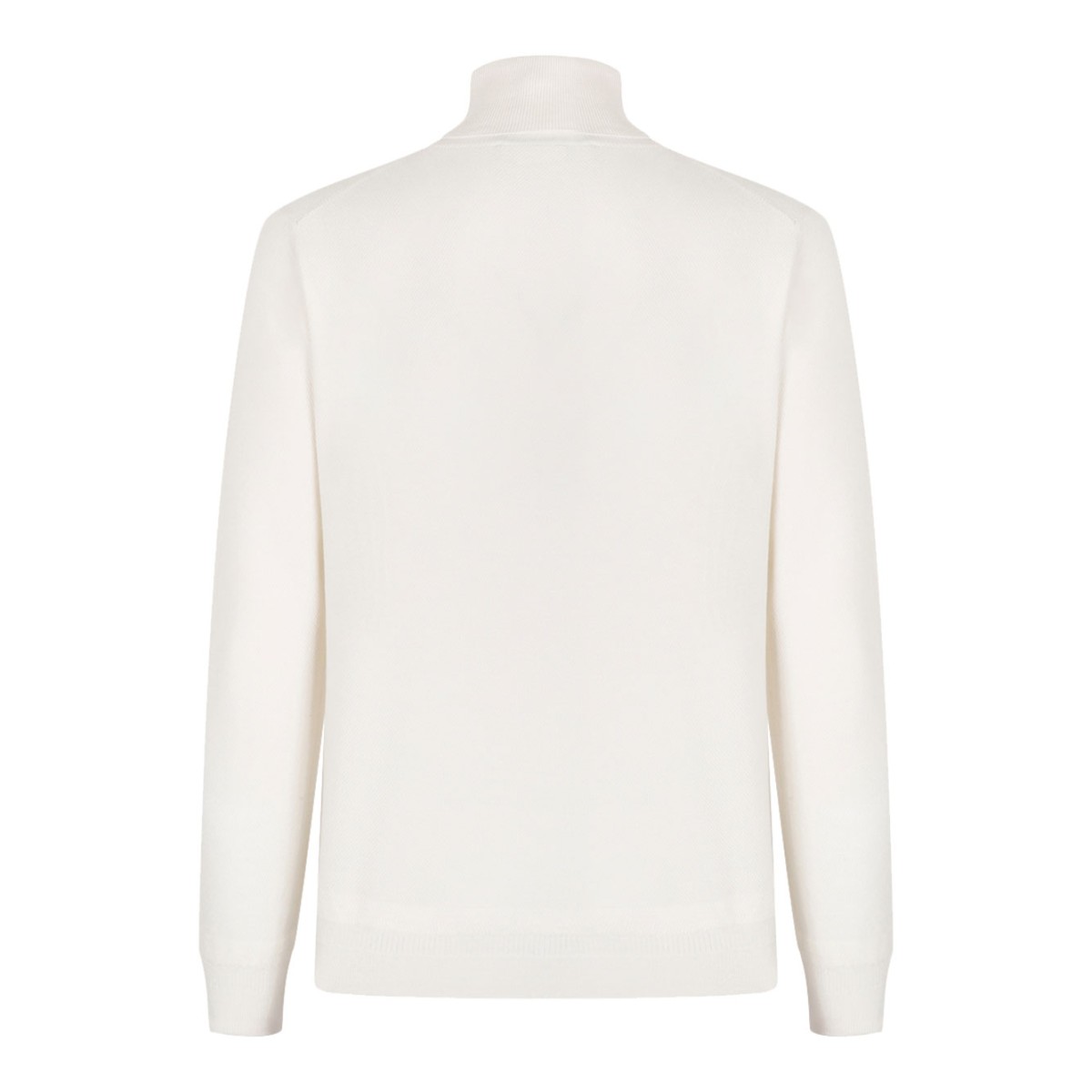 White High Neck Sweater