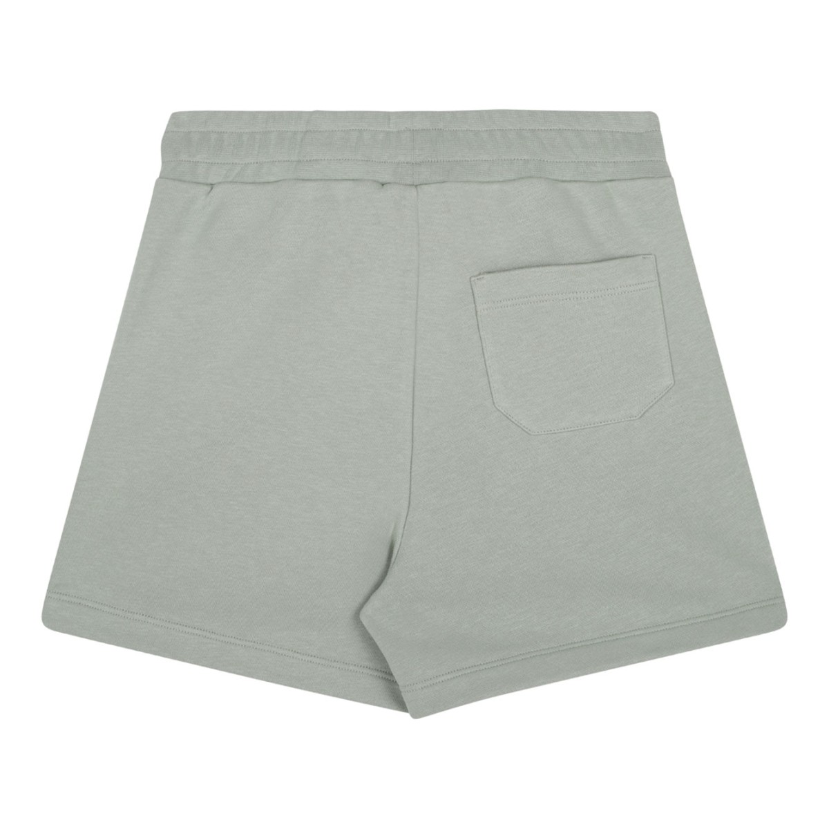 White and Seagrass Star Print Shorts