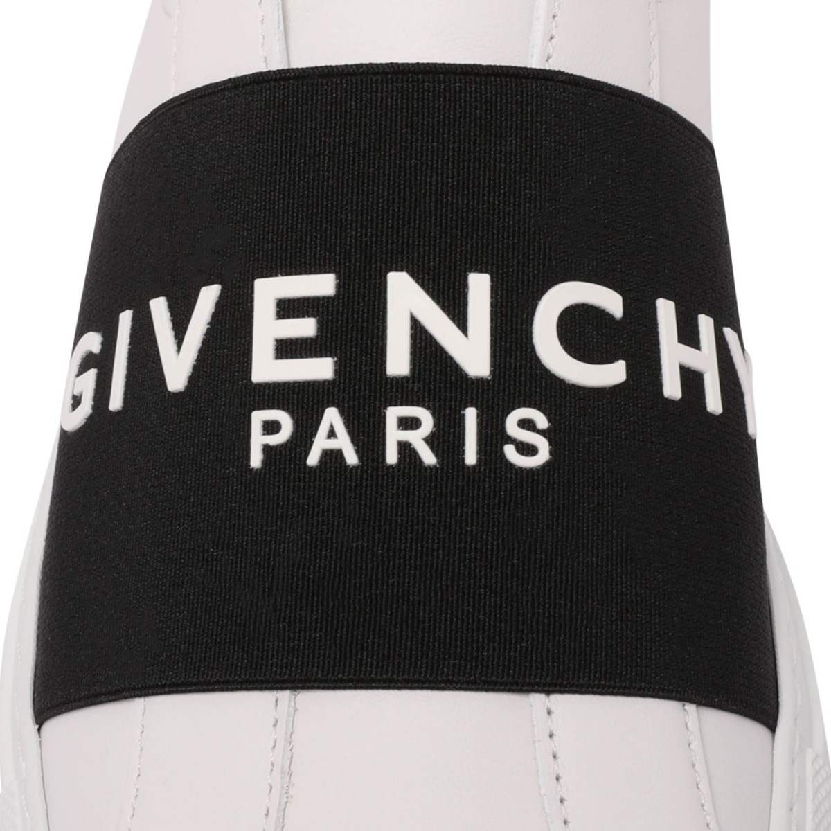 White and Black Urban Street Leather Sneaker