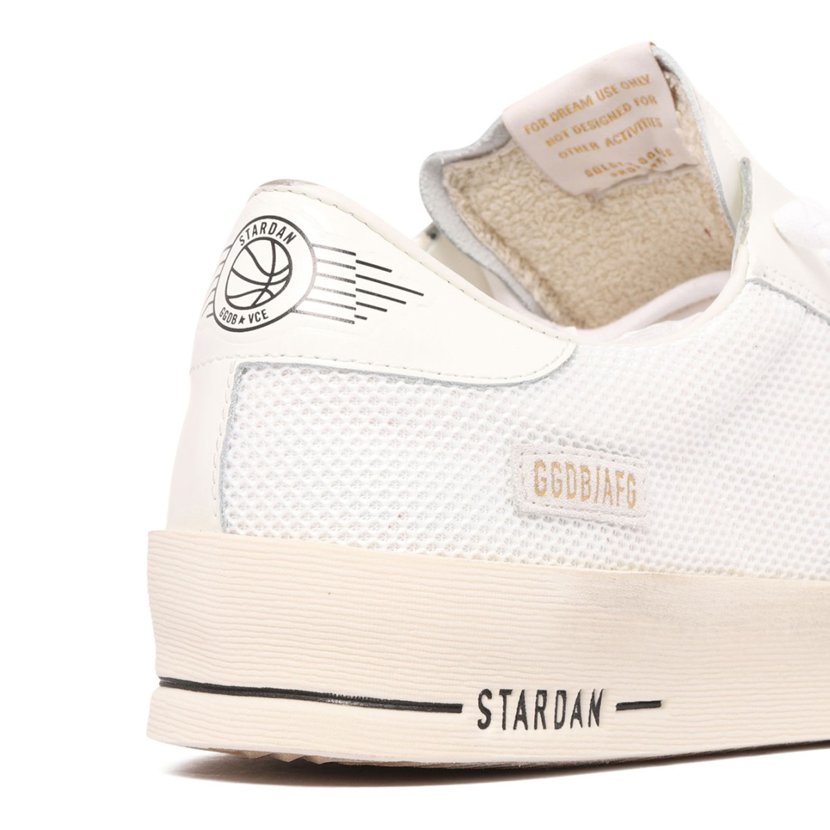 White and Black Stardan Sneakers