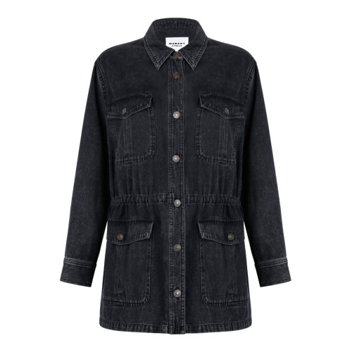 Vintage Black Denim Dress