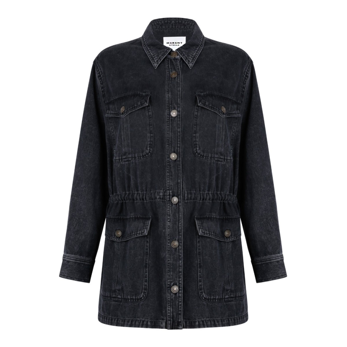 Vintage Black Denim Dress