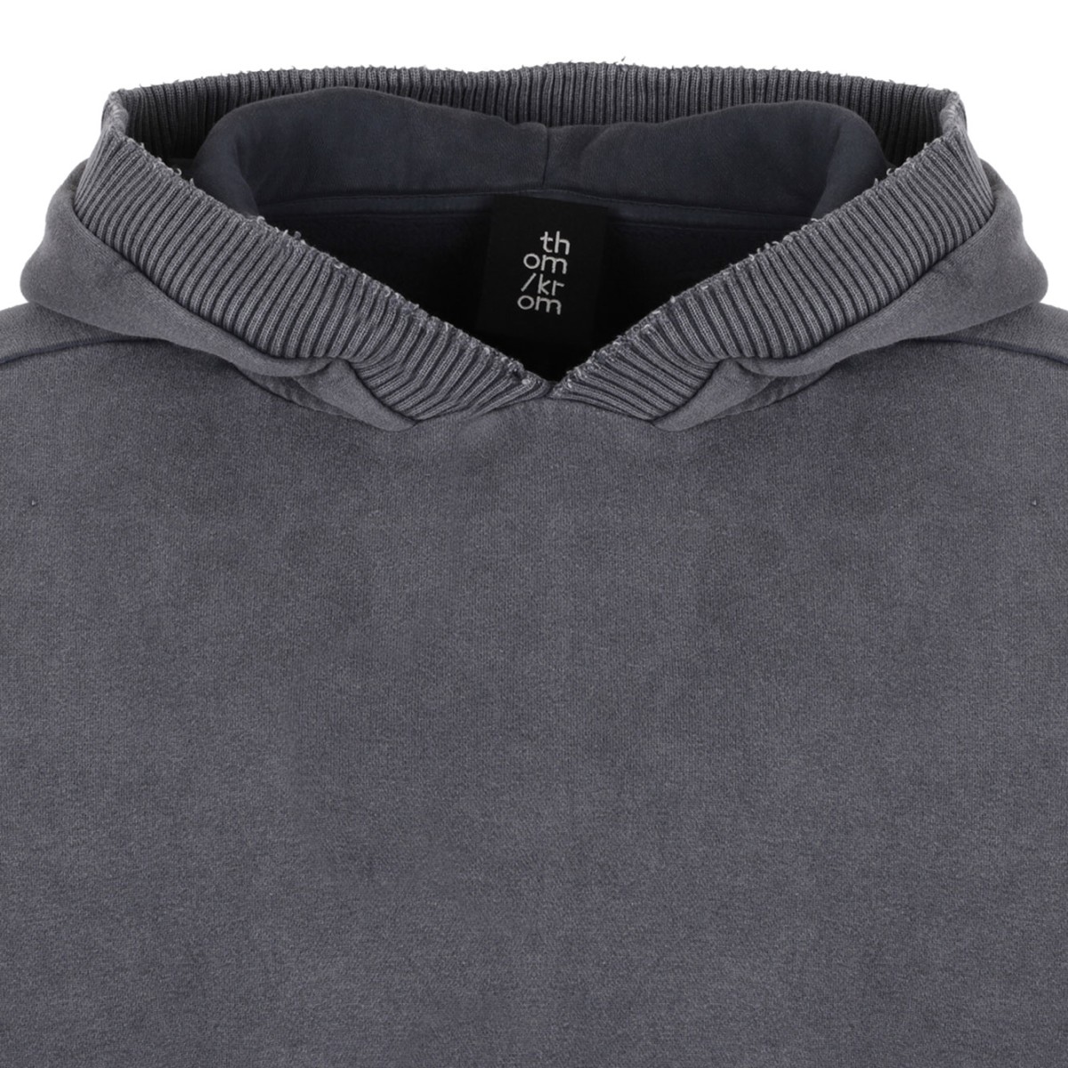 Used Grey Cotton Hoodie