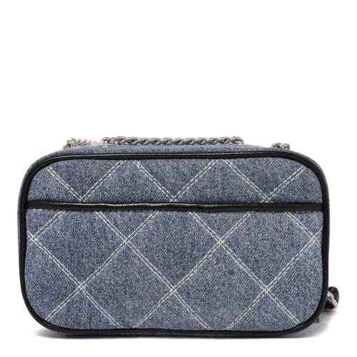 The Quilted Denim Softshot Bag