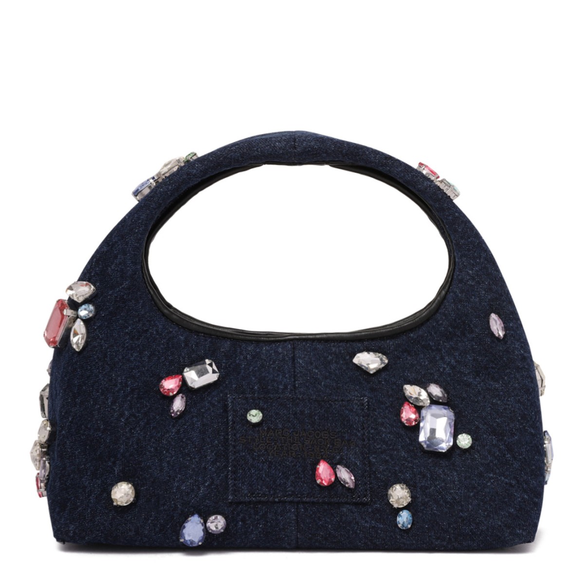 The Gem Denim Mini Sack Bag