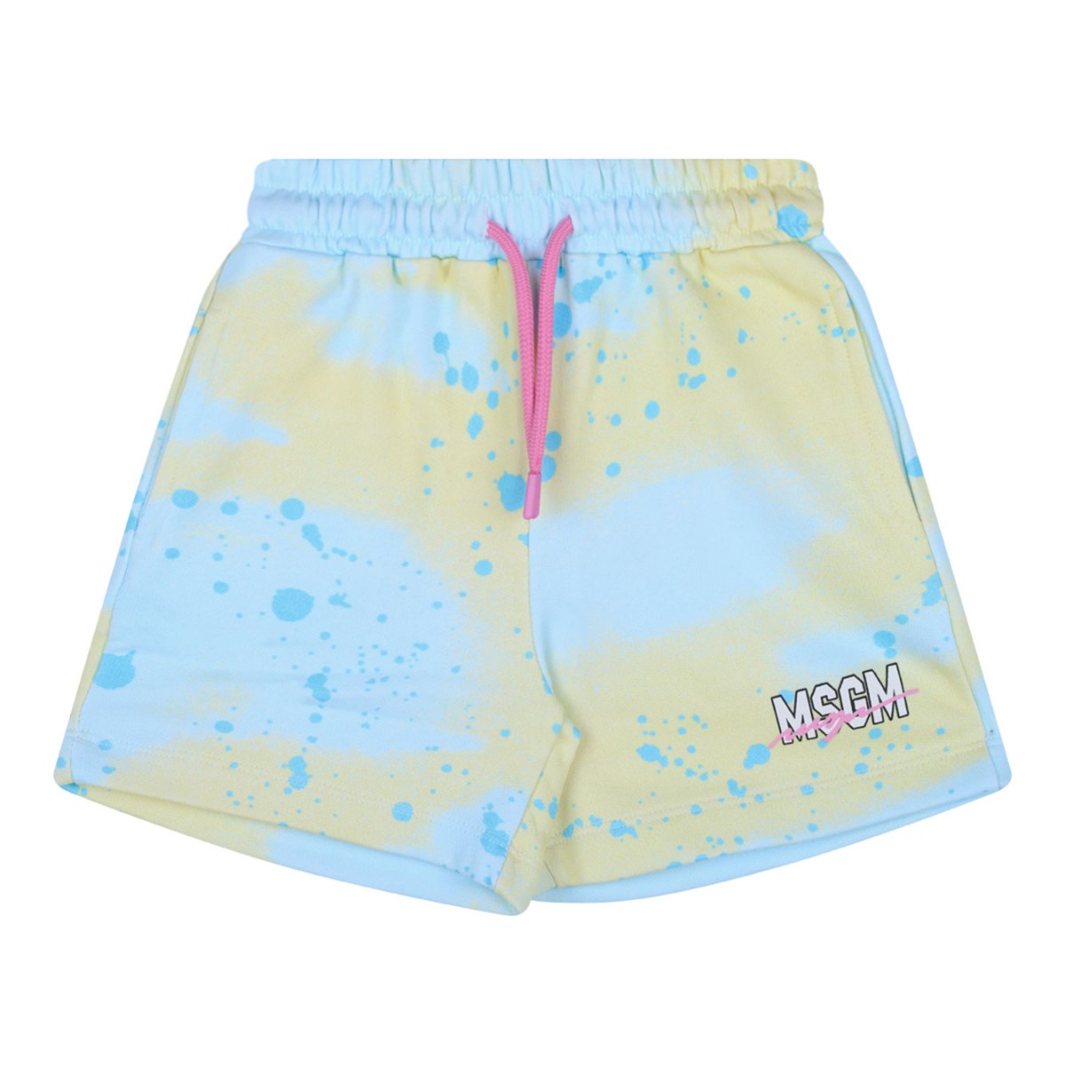 Spray Paint Effect Shorts