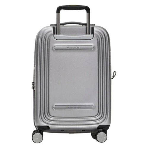 Silver Trolley Suitcase 2