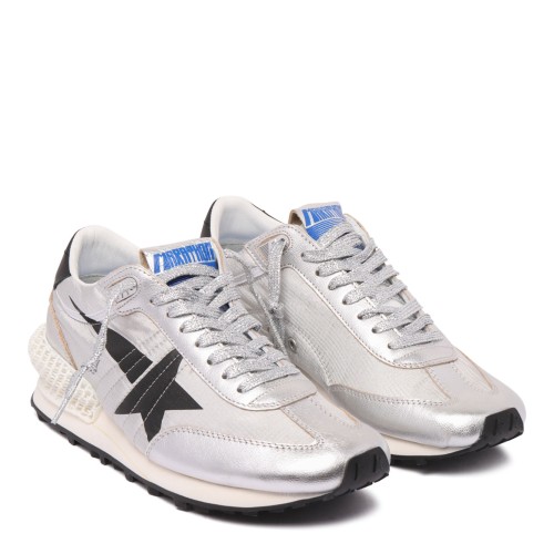 Silver Tone Running Marathon Sneakers 2