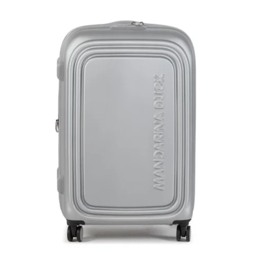 Silver Logoduck Medium Expandable Trolley