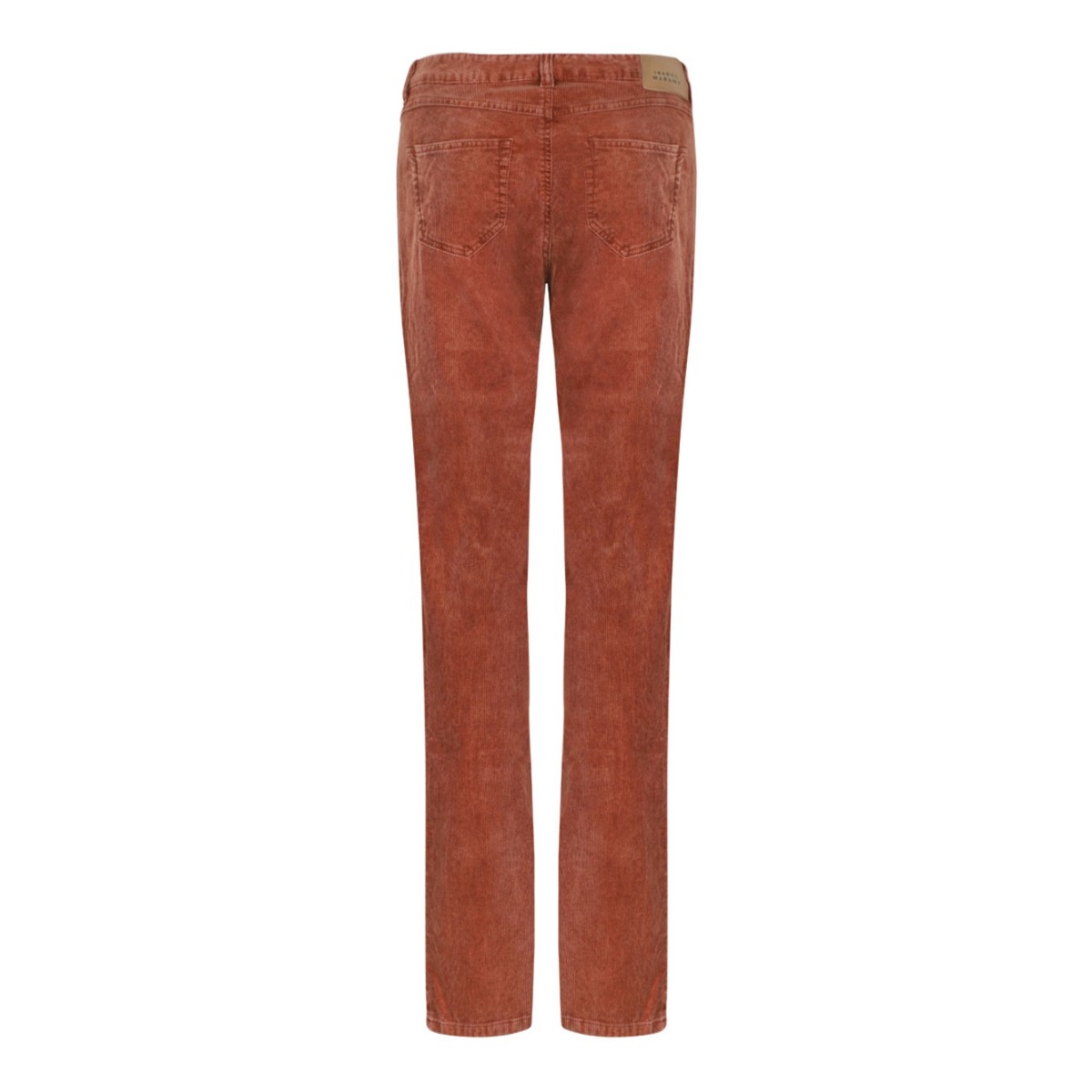 Rust Logo Patch Corduroy Trousers