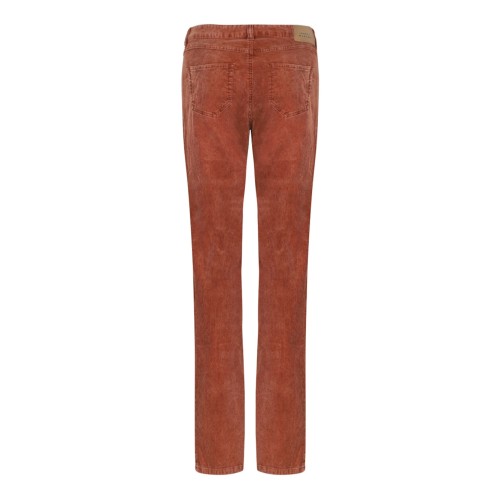 Rust Logo Patch Corduroy Trousers