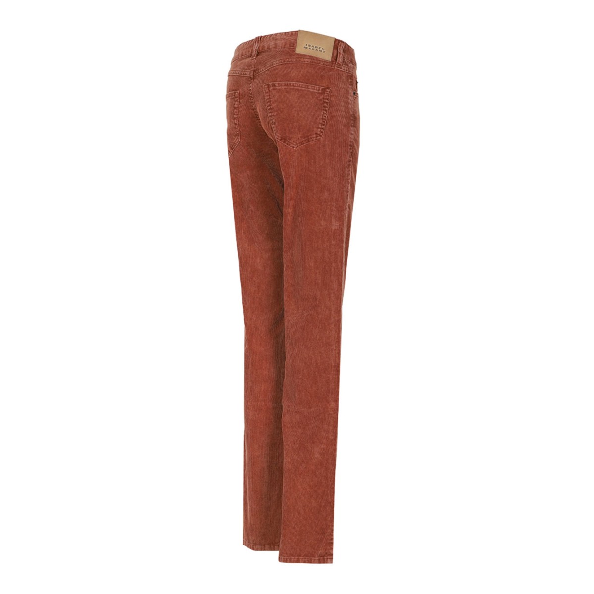 Rust Logo Patch Corduroy Trousers