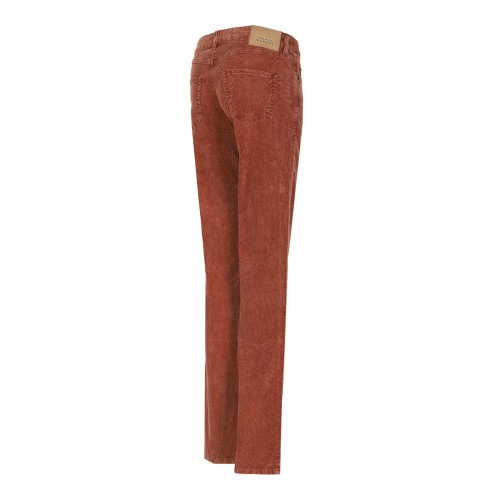 Rust Logo Patch Corduroy Trousers