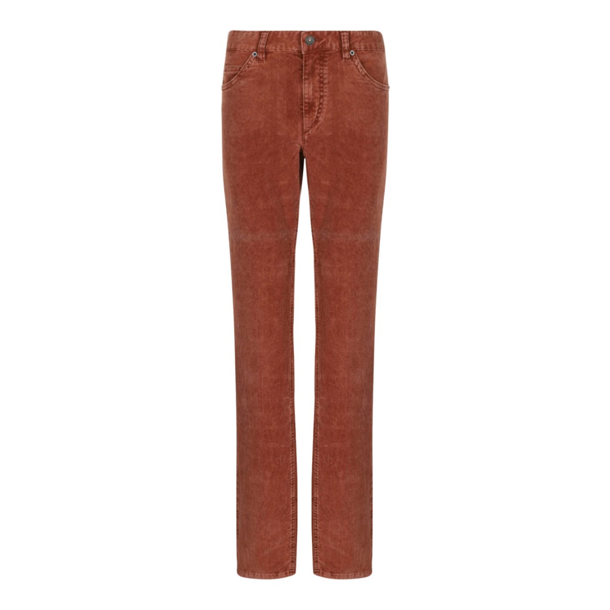 Rust Logo Patch Corduroy Trousers