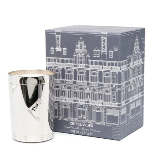 Rhinelander Logo-Debossed Candle