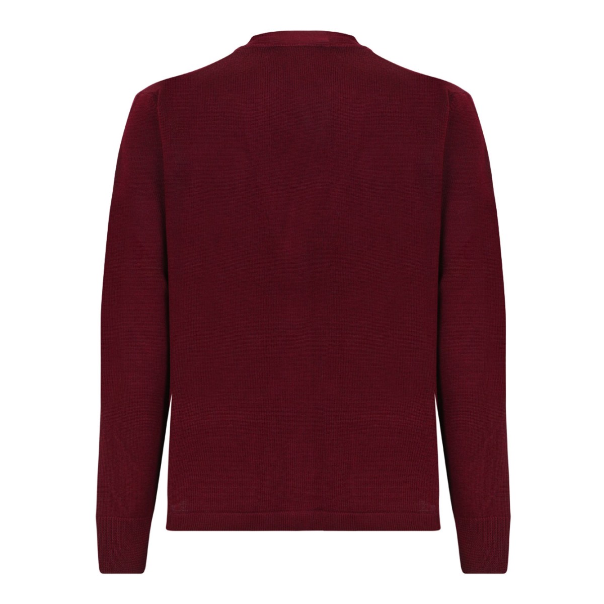 Red Orb-Embellishment Cardigan