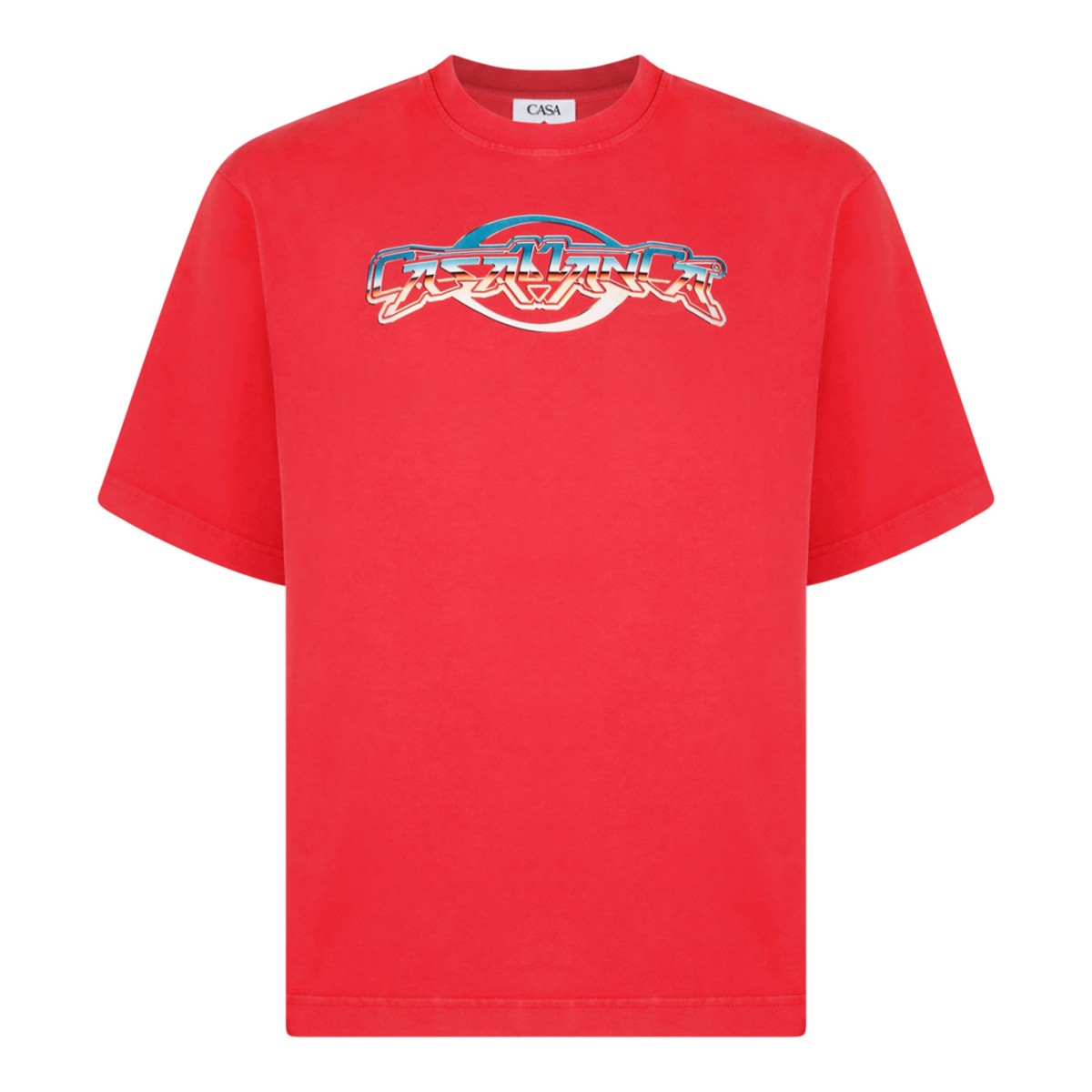 Red Chrome Short-Sleeve T-Shirt