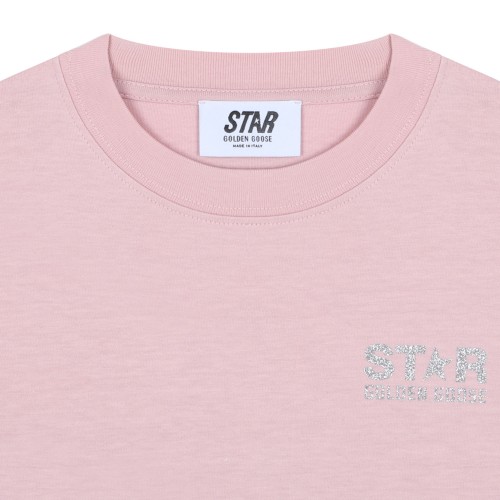 Pink Star Print T-Shirt