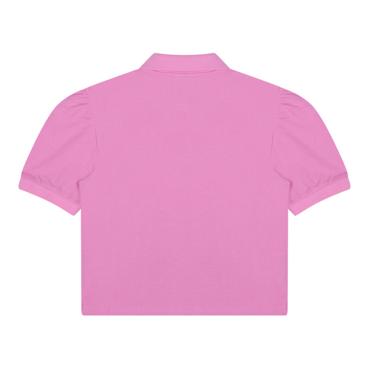 Pink Pique Polo Shirt