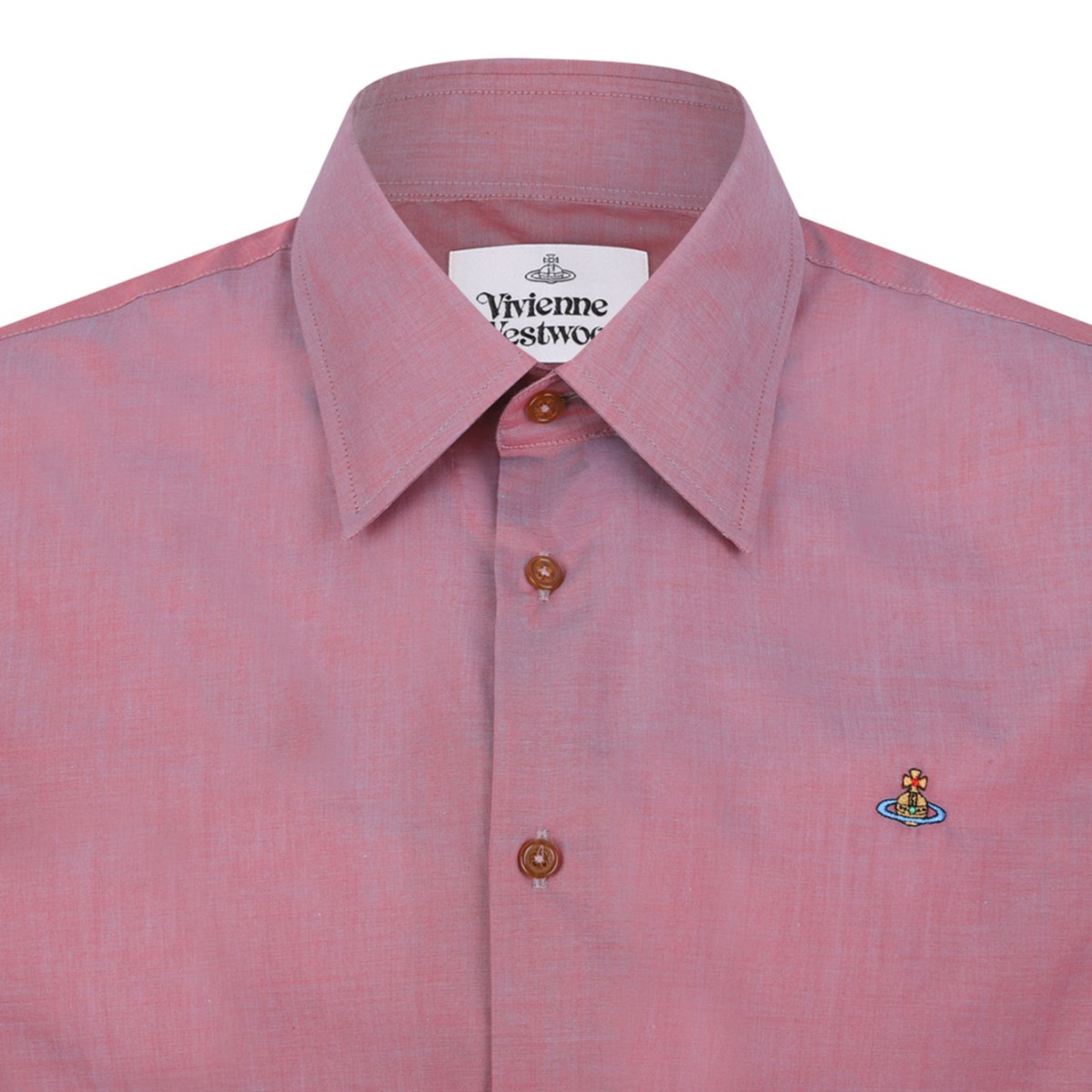 Pink Orb-Embellished Long-Sleeved Shirt