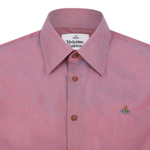 Pink Orb-Embellished Long-Sleeved Shirt